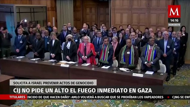 CIJ ordena a Israel prevenir actos de genocidio en conflicto con Hamás en Gaza