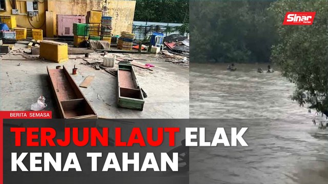 Tujuh warga Kemboja nekad terjun laut elak ditahan