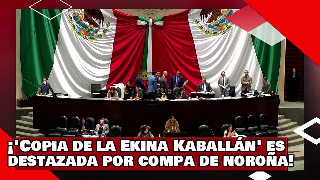 ¡VEAN! ¡Copia de la Ekina es destazada por compa de Noroña por defender el pacto corrupto del PRIAN!