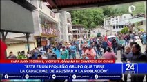Cusco: Alfredo Cornejo y Patria Roja estarían detrás de protestas por venta de entradas a Machu Picchu