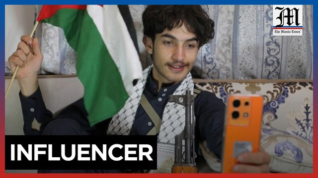 Handsome TikToker spreads Yemen rebels' message