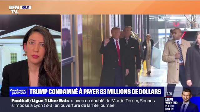 Donald Trump condamné à payer 83 millions de dollars pour diffamation envers une écrivaine