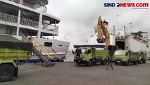 Terekam Kamera Warga, Detik-Detik Dua Kapal Bersenggolan di Pelabuhan Nusantara Parepare
