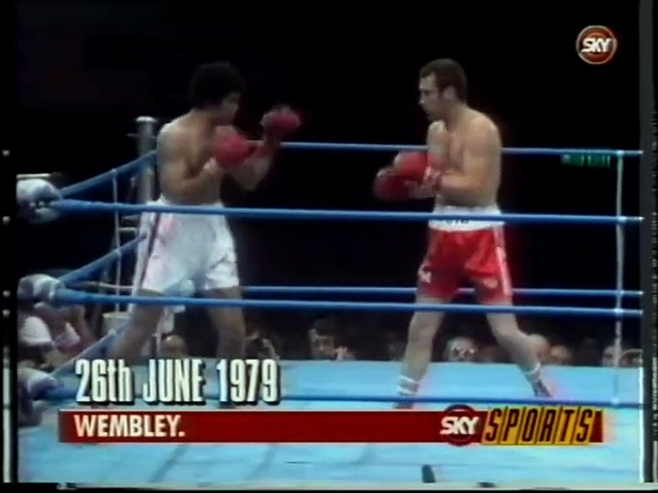 Alan Minter vs Monty Betham - boxing - middleweights