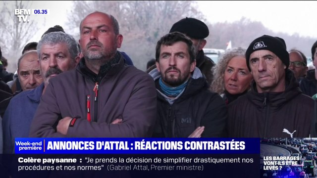 C'est pas assez : malgré les annonces de Gabriel Attal, les réactions des agriculteurs sont contrastées