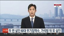 '두 번 살인' 60대 무기징역수, 가석방 뒤 또 살인