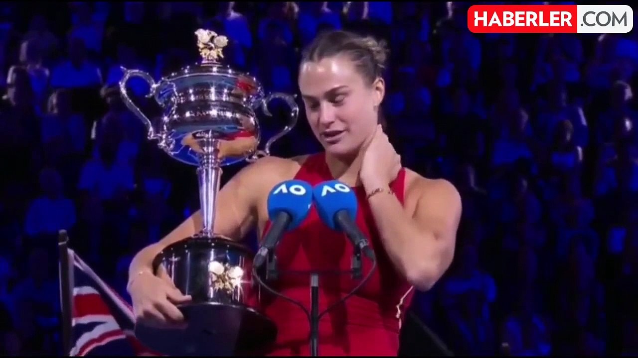 Avustralya Açık tek kadınlar finalinde Qinwen Zheng'i 2-0 mağlup eden Aryna Sabalenka, üst üste ikinci kez sezonun ilk grand slam turnuvasında...