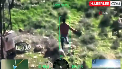 Kaçan hükümlü uyuşturucu taciri dron yardımı ile yakalandı
