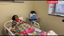 Hastaneye kontrole giden hamile kadın minibüste doğum yaptı