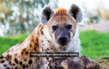 The Enigmatic Hyena: Survivors of the Savanna
