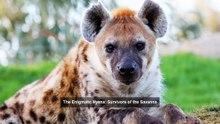 The Enigmatic Hyena: Survivors of the Savanna