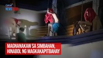 Magnanakaw sa simbahan, hinabol ng magkakapitbahay | GMA Integrated Newsfeed