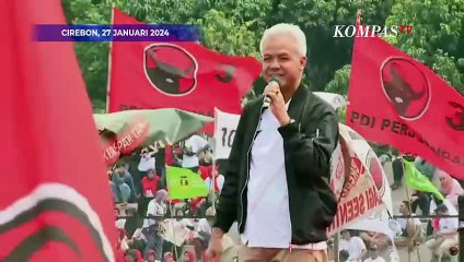 Ganjar Singgung Kasus Aiman saat Kampanye di Cirebon: Kami Akan Bela!