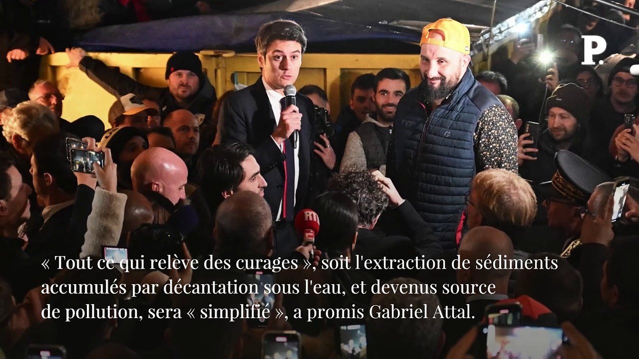 Agriculture : les annonces de Gabriel Attal