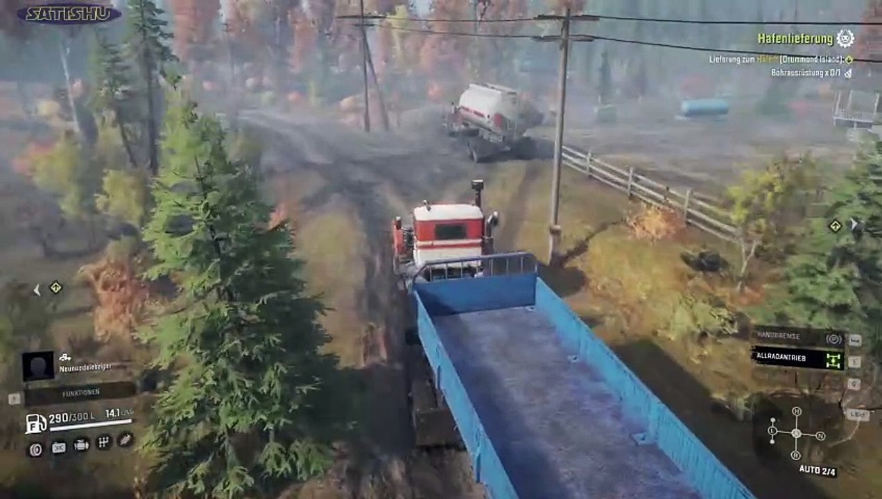 Eskorte. SnowRunner #88