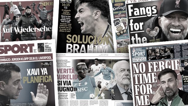 Victor Osimhen est tout proche de signer à Manchester United, le départ de Jürgen Klopp a choqué la presse mondiale