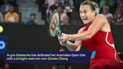 Descargar video: Breaking News - Aryna Sabalenka wins Australian Open