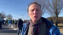 Manifestation des agriculteurs à Villers-le-Bouillet