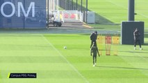 PSG - Nuno Mendes de retour à l'entraînement collectif