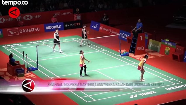 Langkah Lanny Tria MayasariRibka Sugiarto Terhenti di Semifinal Indonesia Masters 2024