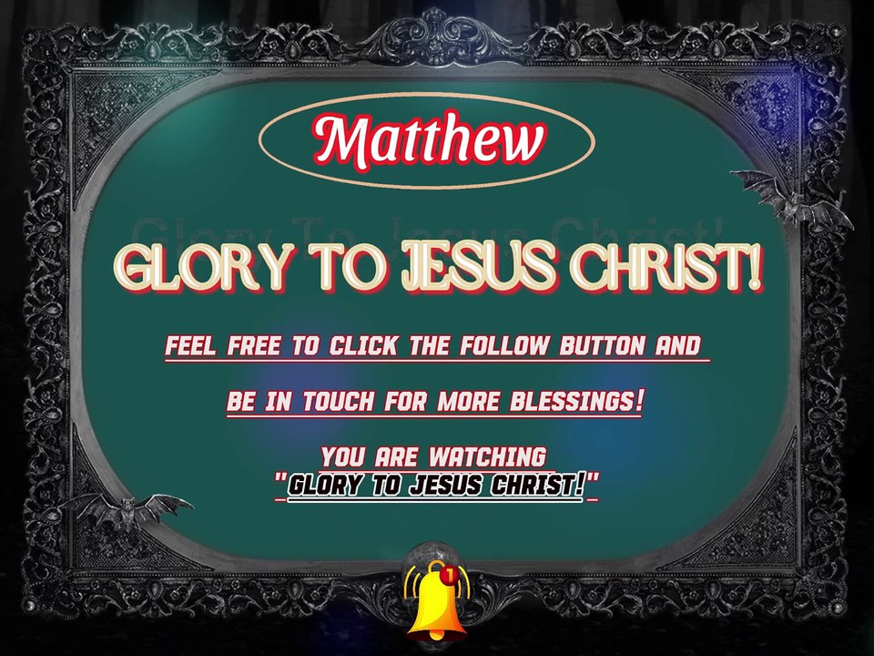 #Amen✝#Word Of God! /This is my Beloved Son! (Matthew Chapter 3)