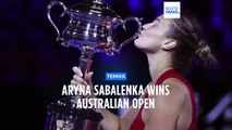 Belarus tennis star Aryna Sabalenka wins Australian Open