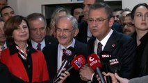 CHP Genel Başkanı Özgür Özel gazetecilerin sorularını yanıtladı