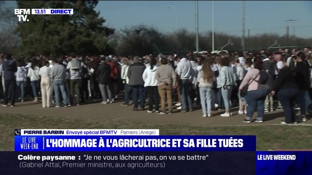 Marche blanche en hommage à l'agricultrice et sa fille tuées sur un barrage: près de 4000 personnes attendues