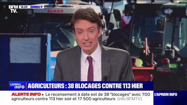 Colère des agriculteurs: 38 blocages recensés à travers la France ce samedi