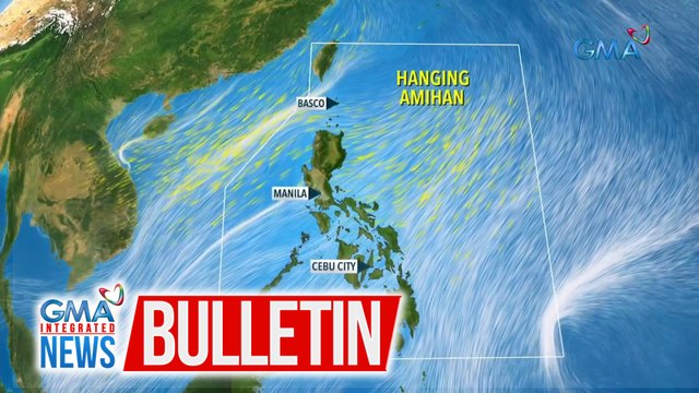 Mas lumakas ang epekto ng Amihan, kaya asahan ang malamig na hangin sa ilang bahagi ng bansa ayon sa PAGASA | GMA Integrated News Bulletin