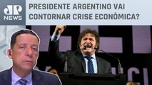 Governo Milei na Argentina retira reformas fiscais da lei de 600 artigos; Trindade analisa