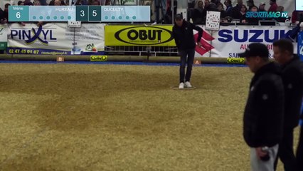 petanque 2024 National de Tours à pétanque :Hureau vs Duculty