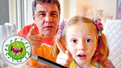Nastya and Papa Learn Why Handwashing Is Essential 🧼