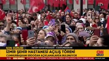 İzmir şehir hastanesi açılış töreni! Cumhurbaşkanı Erdoğan'dan açıklamalar