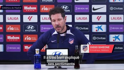 Atlético - Simeone rend hommage à Klopp