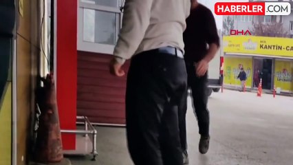 İnegöl'de mobilya imalathanesinde çalışan işçi çiviyle yaralandı