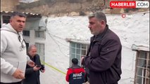 Mardin'de bir evin çatısı çöktü: Aile şans eseri kurtuldu
