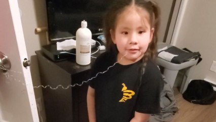 From loose to lost: Little girl lets go of her tooth