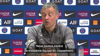 PSG - Luis Enrique se méfie de Brest