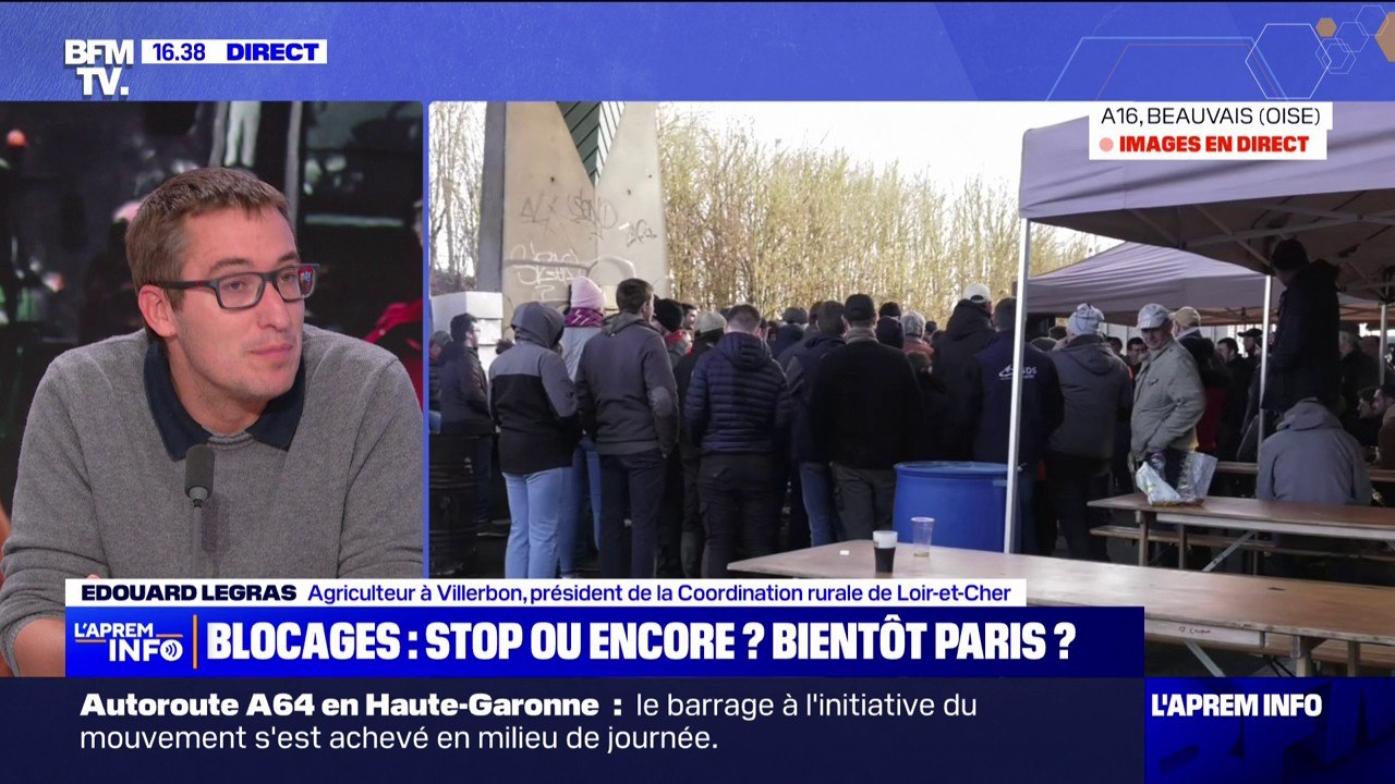 Annonces de Gabriel Attal: "Ce sont vraiment des mesurettes, ce qu'il nous a annoncé", regrette Édouard Legras, agriculteur