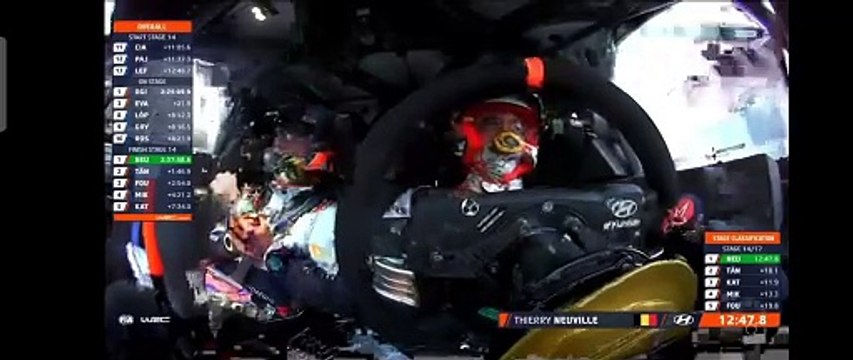 WRC Monte Carlo 2024 SS14 Neuville Full Attack Win + Reaction