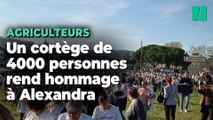 À Pamiers en Ariège, une marche blanche en hommage à l’agricultrice et sa fille décédées sur un barrage