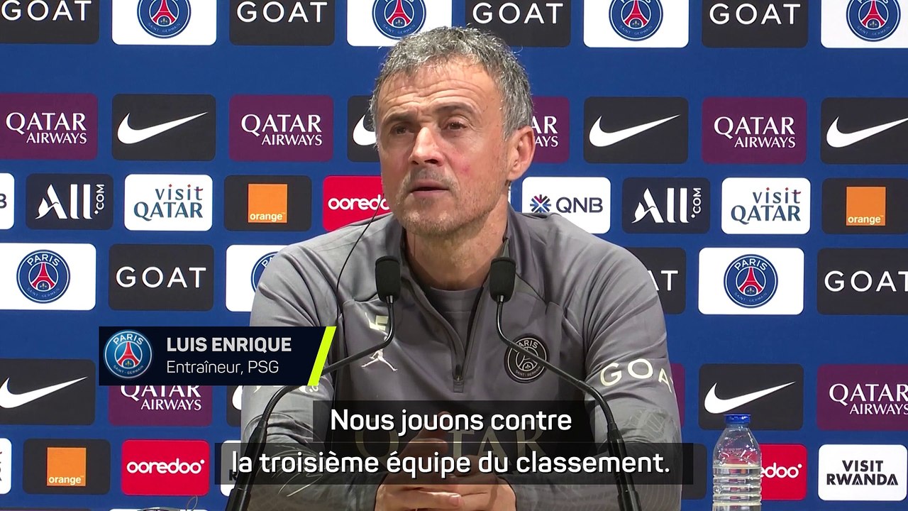 Luis Enrique se méfie de Brest