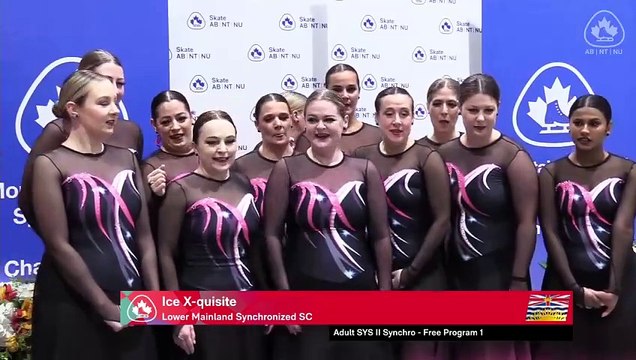 Adult II - Skate 1 - Teams 1 to 4 - 2024 Mountain Regional Synchronized Skating Championships