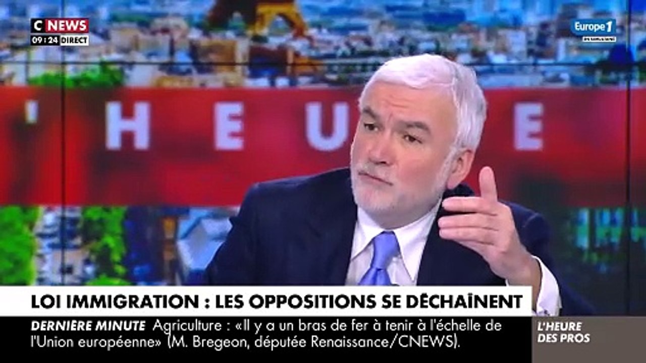 "Je parle à des murs" : Pascal Praud rend l'antenne à Thomas Isle dans "L'heure des pros", co-diffusé sur CNews et Europe 1.