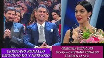 Cristiano Ronaldo nervioso y emocionado Por Las palabras y el amor De Georgina Rodriguez