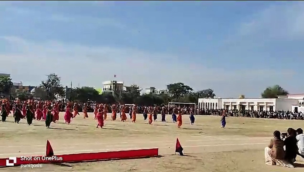 सांस्कृतिक कार्यक्रम की प्रस्तुति में भी गूंजा राम नाम