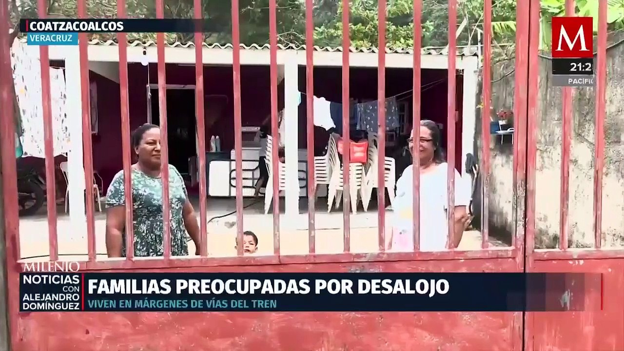 Cientos de familias de Veracruz serán desalojadas por la construcción del Tren Interoceánico