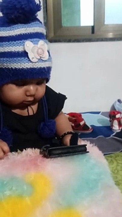 Cut baby smile