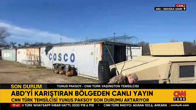'Teksas' geriliminin sebebi ne? CNN TÜRK temsilcisi Yunus Paksoy ABD - Meksika sınırından bildirdi